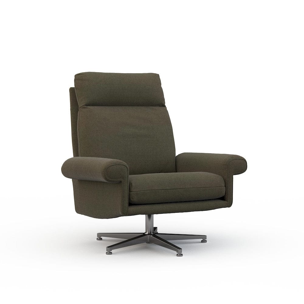 Lillian August - Beckman Chair in Cristo-Brown - U159-OC-Cristo-Brown view 1