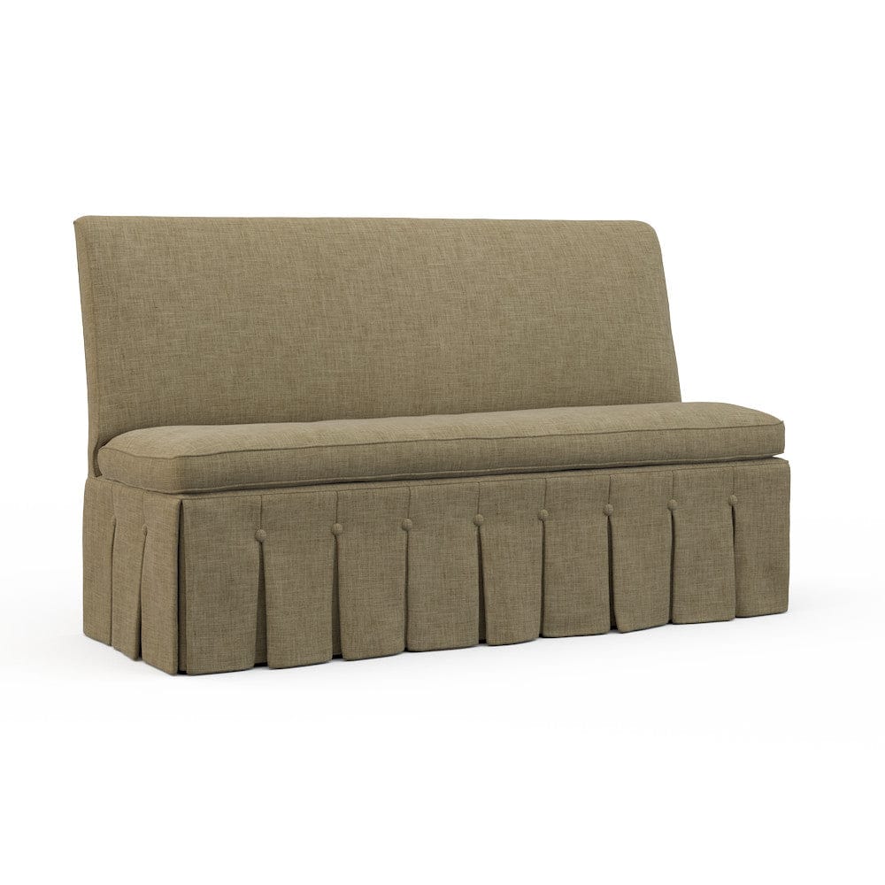 Lillian August - Briland Armless Banquette in Crystal-Camel - LA5125AL-Crystal-Camel view 1