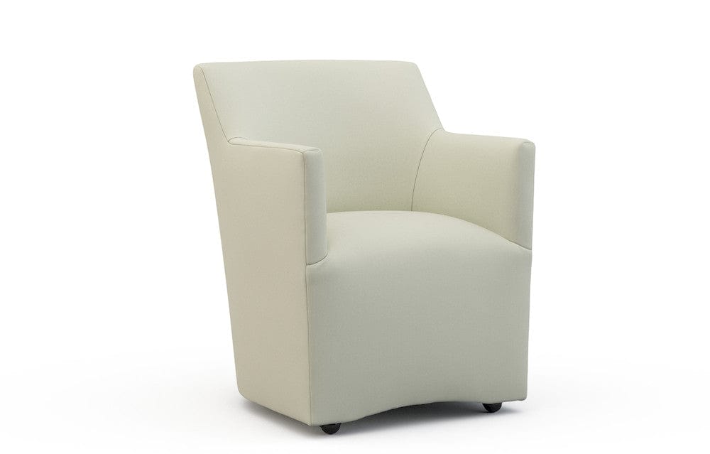 Lillian August - Carrie Chair in Heather-White - U187-D2-Heather-White view 1