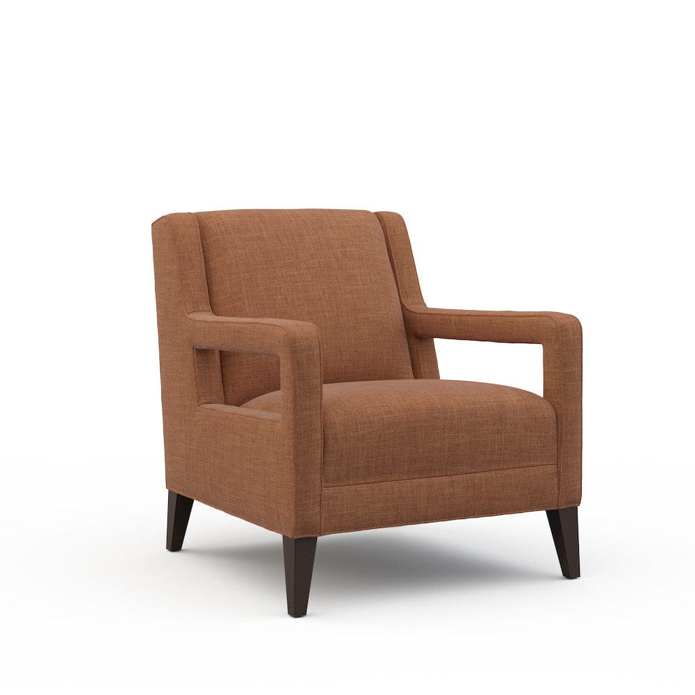 Lillian August - Clyde Chair in Crystal-Orange - LA4126C-Crystal-Orange view 1