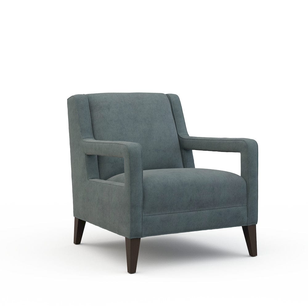 Lillian August - Clyde Chair in Limestone-Blue - LA4126C-Limestone-Blue view 1