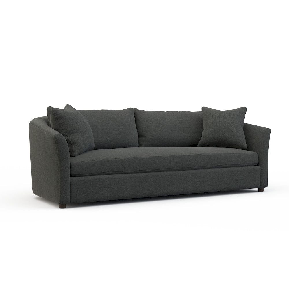 Lillian August - Crescent Sofa in Cristo-Charcoal - U148-S1-Cristo-Charcoal view 1
