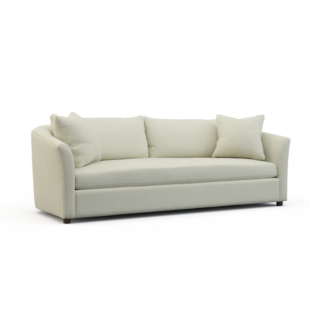 Lillian August - Crescent Sofa in Heather-White - U148-S1-Heather-White view 1