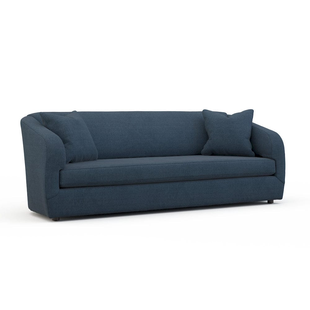 Lillian August - Cyrus Sofa in Cristo-Blue - U136-S2-Cristo-Blue view 1