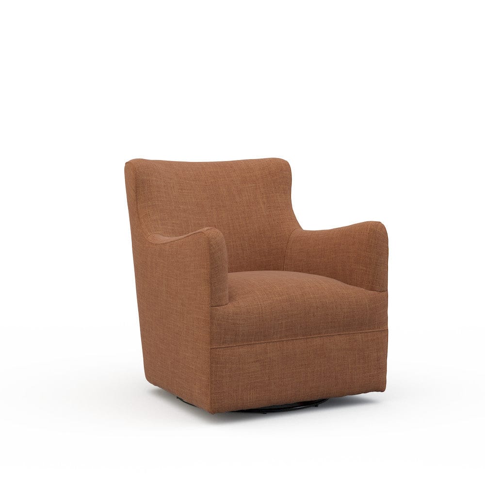 Lillian August - Dalia Swivel Chair in Crystal-Orange - U165-C3-Crystal-Orange view 1