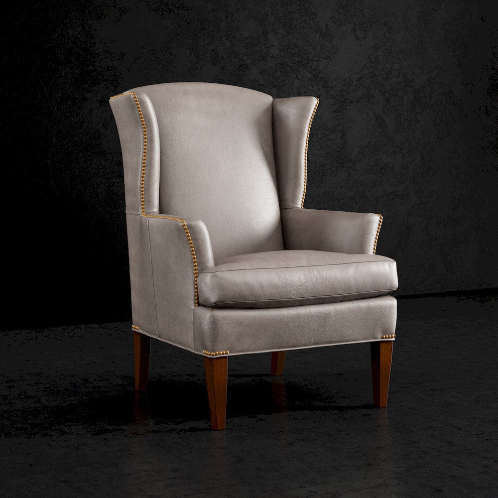 Lillian August - Edwardian Chair in Gourmet-Stone-Black - LL4116C-Gourmet-Stone-Black view 1