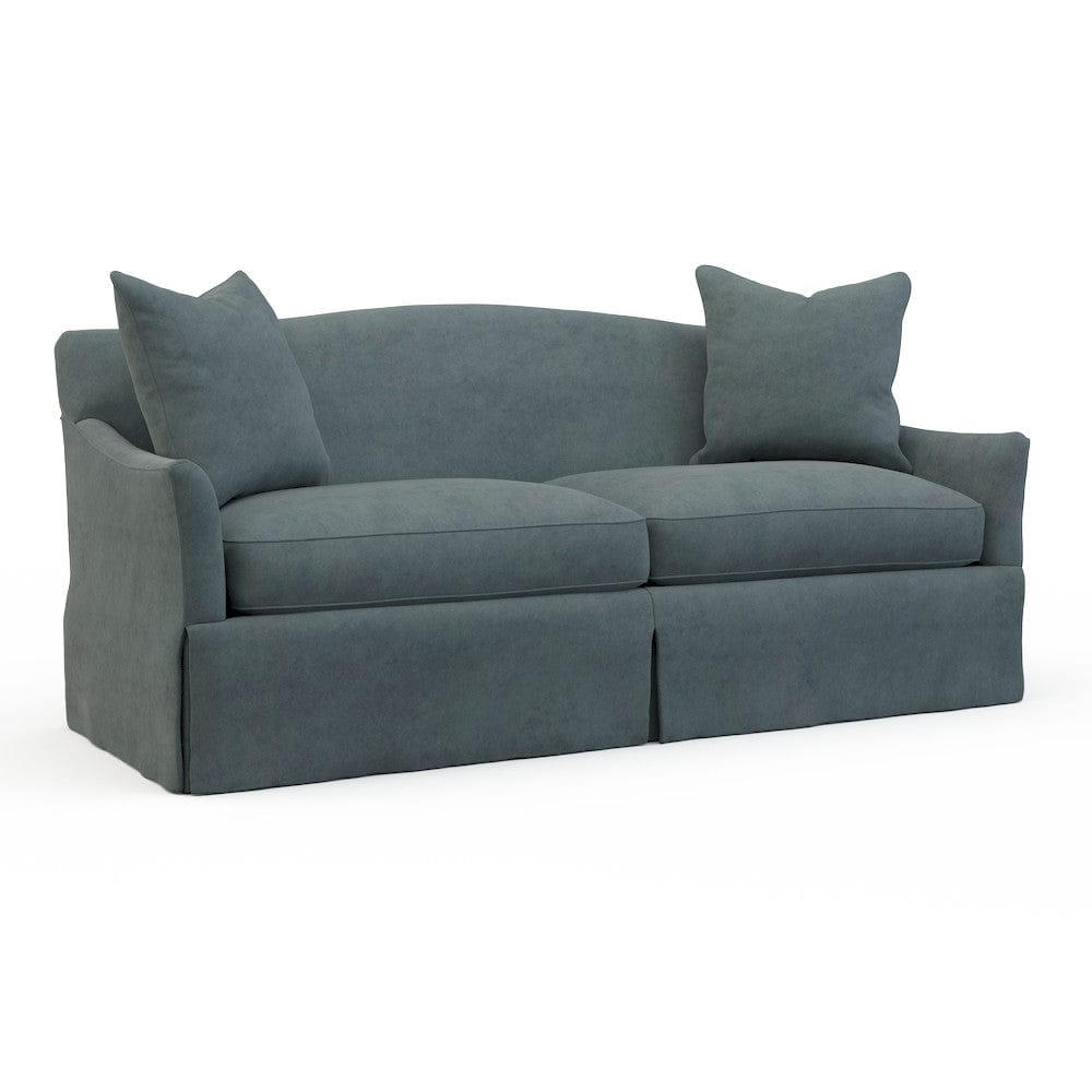 Lillian August - Florian Sofa in Limestone-Blue - LA4129S-Limestone-Blue view 1