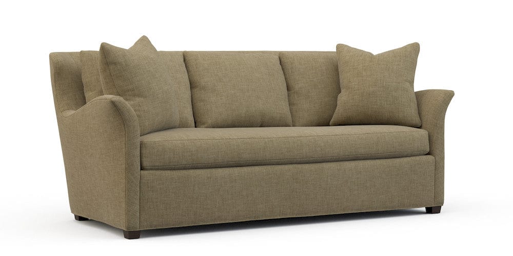 Lillian August - Heron Mid Sofa in Crystal-Camel - LA7133M-Crystal-Camel view 1