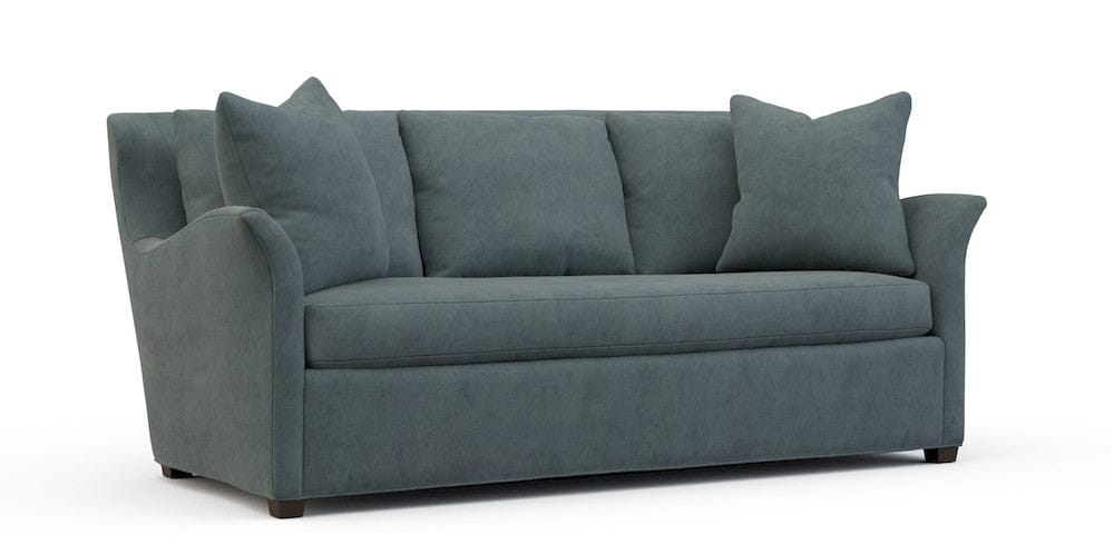 Lillian August - Heron Mid Sofa in Limestone-Blue - LA7133M-Limestone-Blue view 1