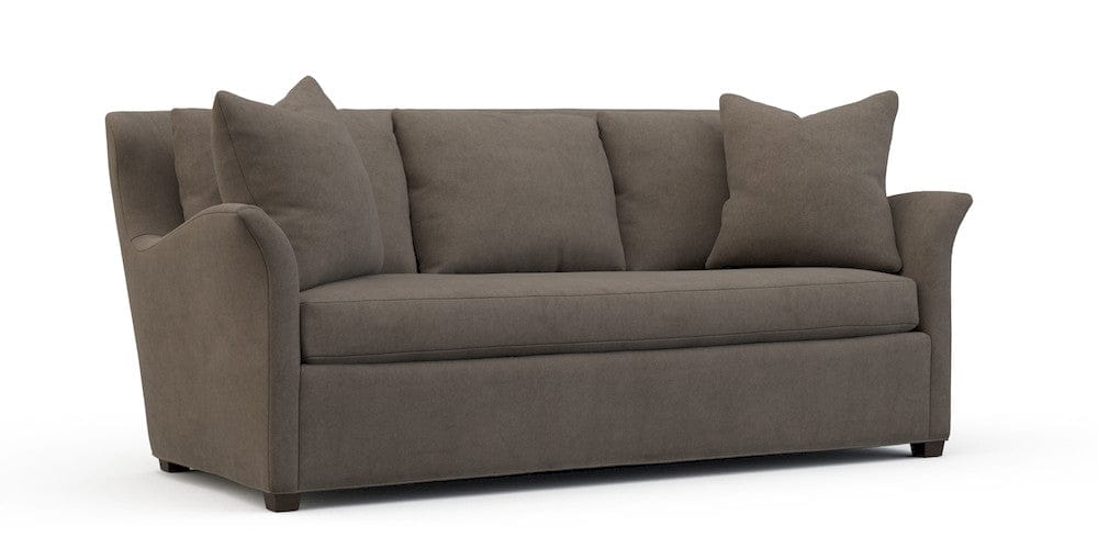 Lillian August - Heron Mid Sofa in Limestone-Charcoal - LA7133M-Limestone-Charcoal view 1