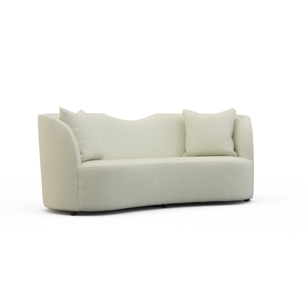 Lillian August - Hollywood Mid Sofa in Heather-White - U144-S1-Heather-White view 1