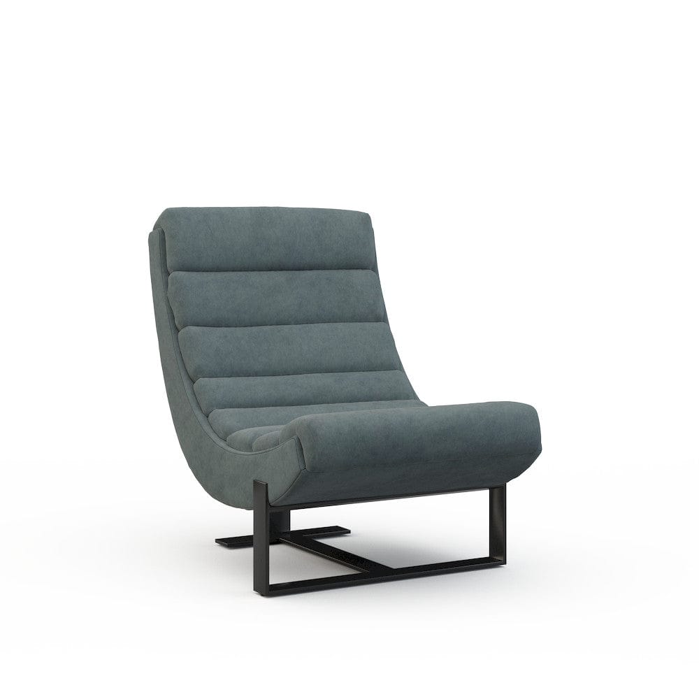 Lillian August - Jarne Chair in Limestone-Blue - U121-C1-Limestone-Blue view 1