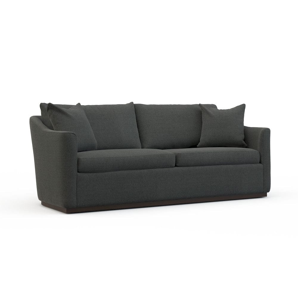 Lillian August - Kira Sofa in Cristo-Charcoal - LA7221S-Cristo-Charcoal view 1