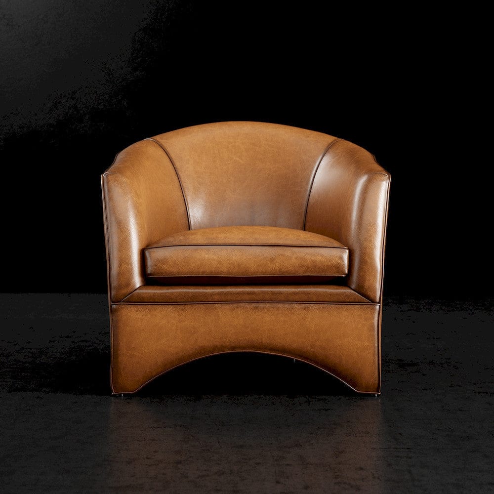 Lillian August - Leo Chair in Sauvage-Bark-Black - LL3146C-Sauvage-Bark-Black view 1