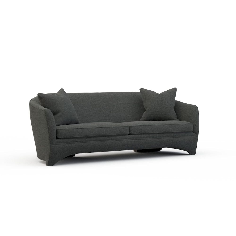 Lillian August - Leo Sofa in Cristo-Charcoal - LA3146S-Cristo-Charcoal view 1