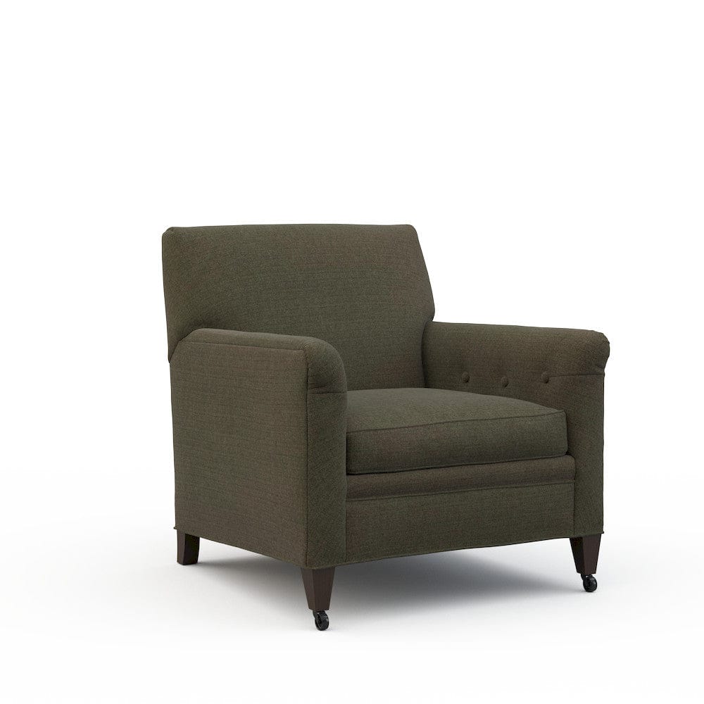 Lillian August - Lev Chair in Cristo-Brown - LA4148C-Cristo-Brown view 1