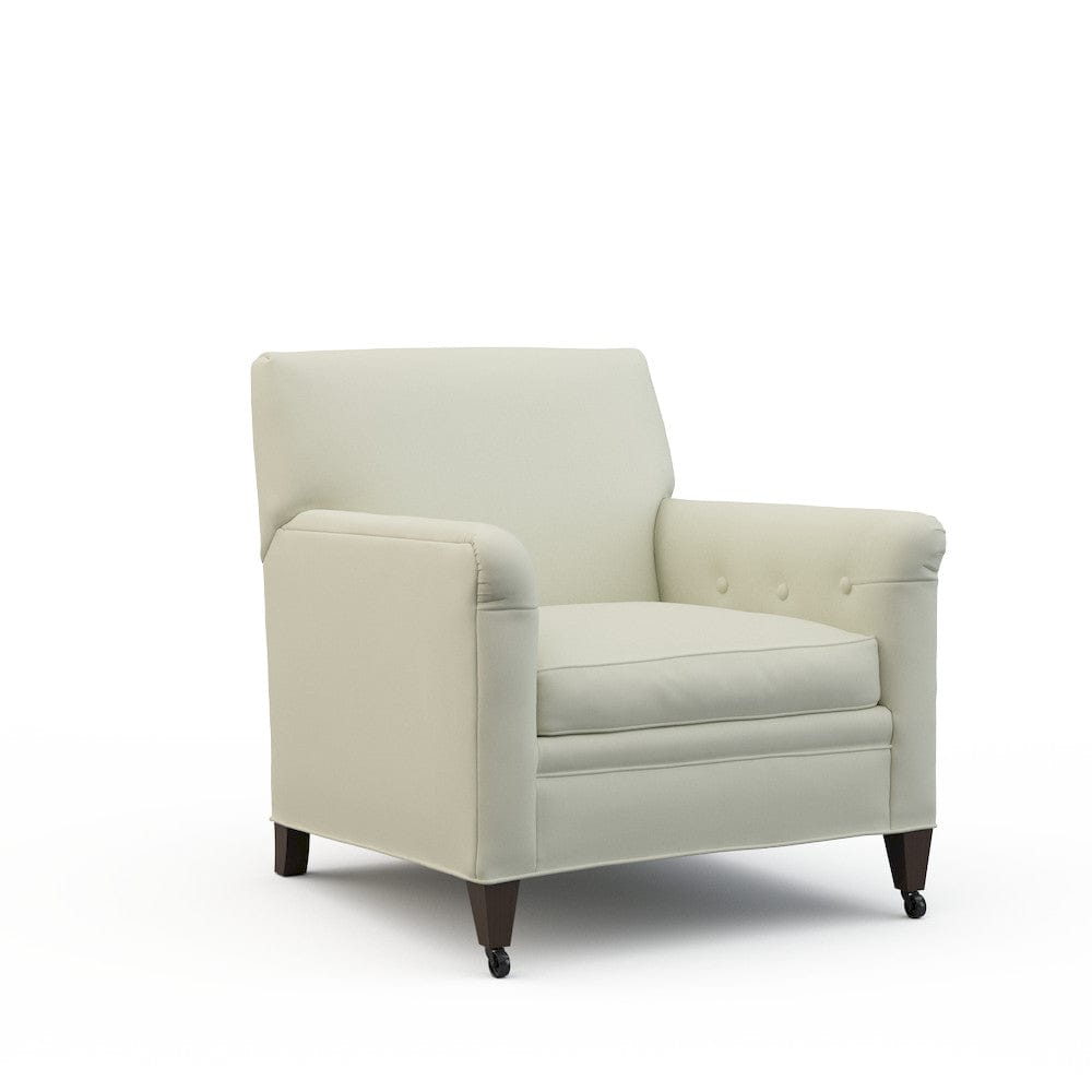 Lillian August - Lev Chair in Heather-White - LA4148C-Heather-White view 1