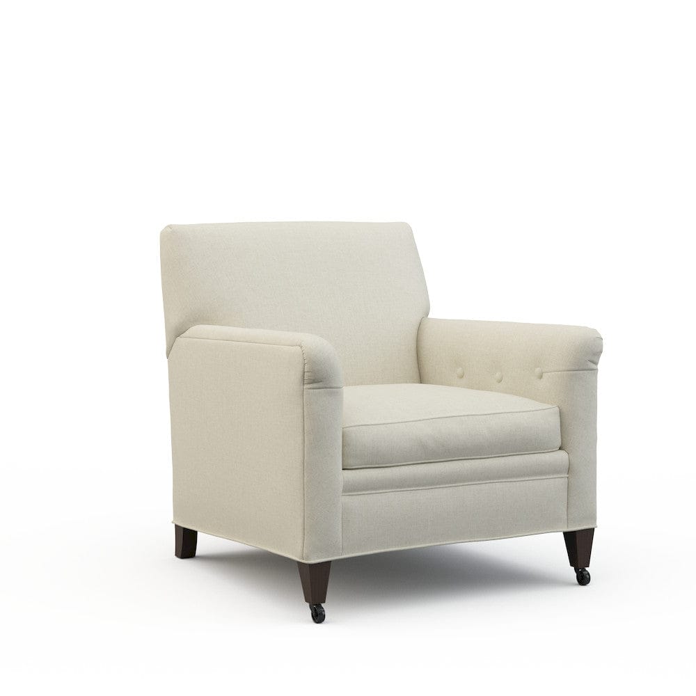 Lillian August - Lev Chair in Rayburn-Oatmeal - LA4148C-Rayburn-Oatmeal view 1