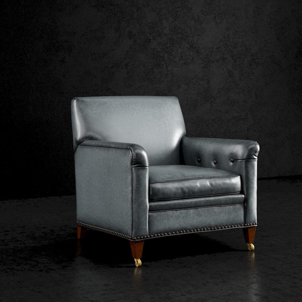 Lillian August - Lev Chair in Sauvage-Grey-Black - LL4148C-Sauvage-Grey-Black view 1