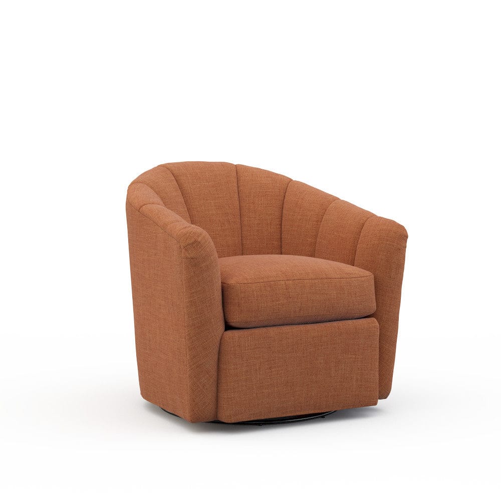 Lillian August - Noah Chair in Crystal-Orange - LA4114C-Crystal-Orange view 1