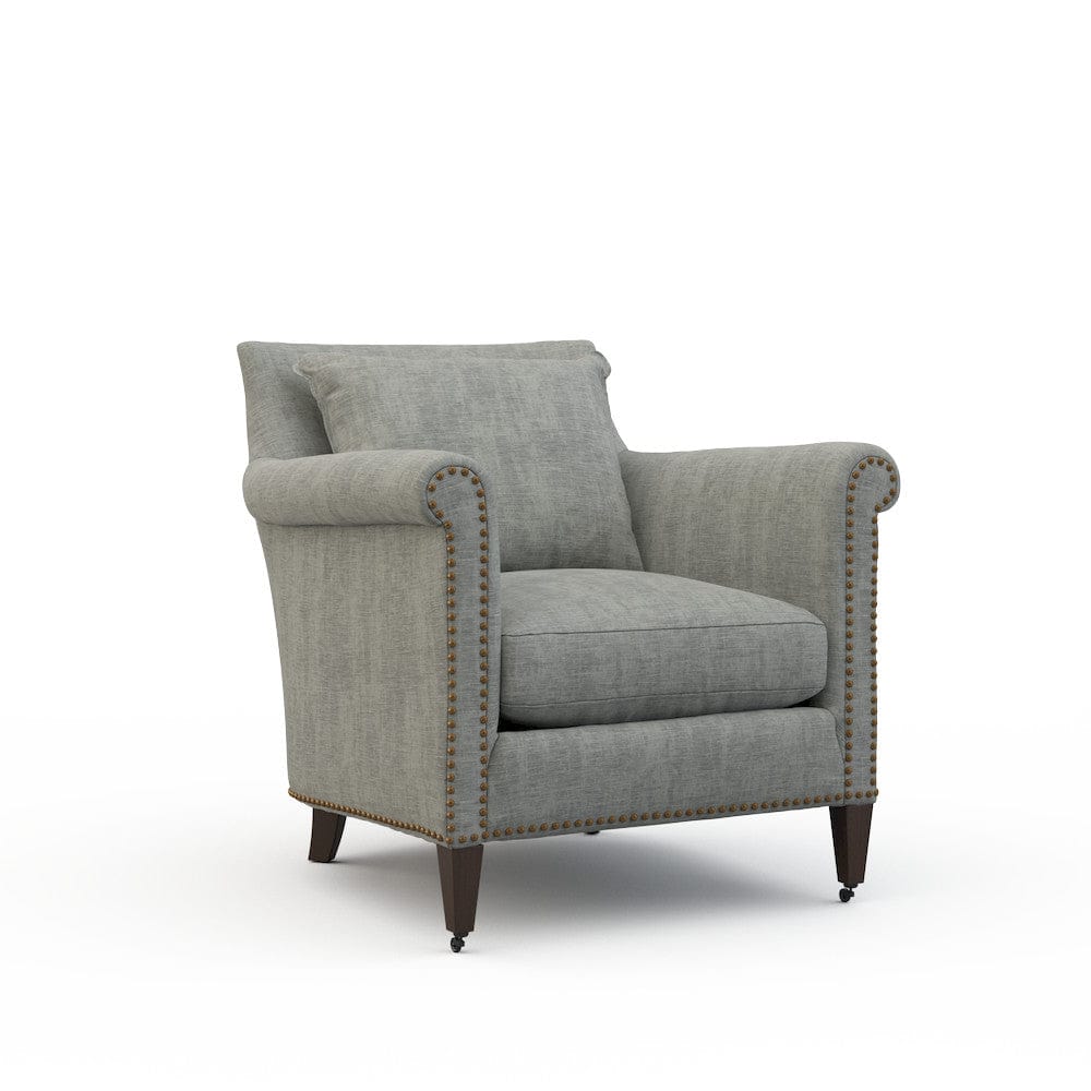 Lillian August - Paris Chair in Castine-Grey - LA7116C-Castine-Grey view 1