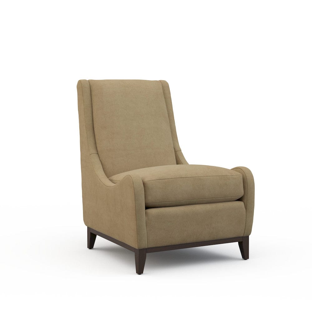 Lillian August - Pierre Armless Chair in Limestone-Bronze - LA3127AC-Limestone-Bronze view 1