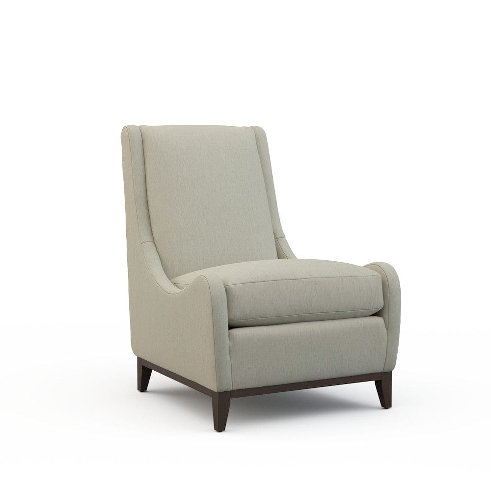 Lillian August - Pierre Armless Chair in Nomad-Natural - LA3127AC-Nomad-Natural view 1