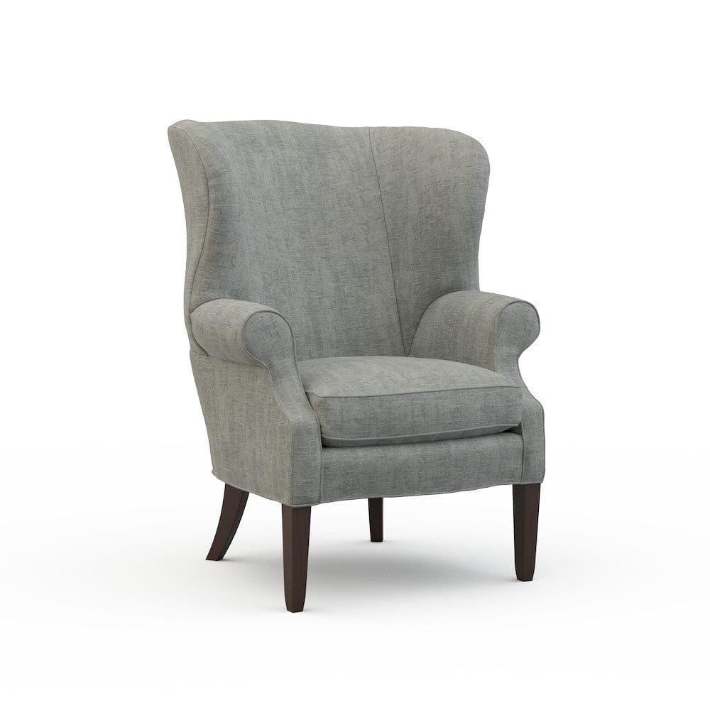 Lillian August - Preston Chair in Castine-Grey - LA4046C-Castine-Grey view 1