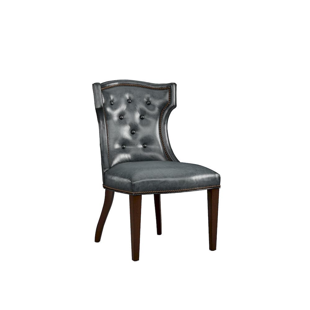 Lillian August - Quinn Armless Chair in Sauvage-Grey-White - LL3106AC-Sauvage-Grey-White view 1