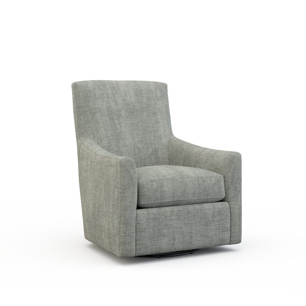 Lillian August - Spencer Swivel Chair in Castine-Grey - U161-C3-Castine-Grey view 1