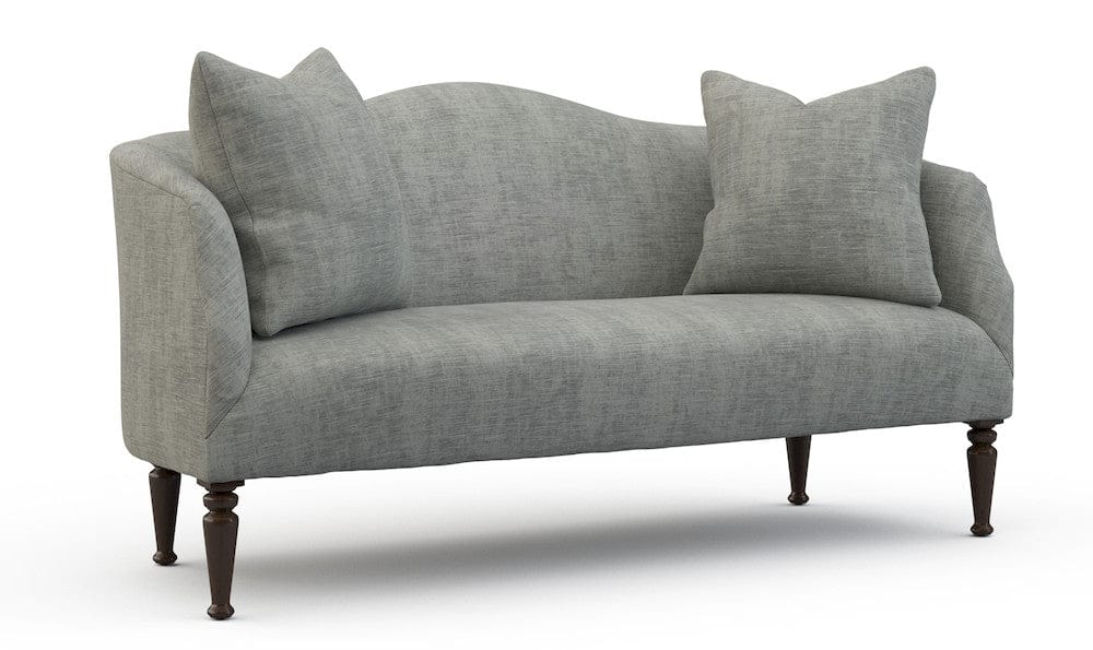 Lillian August - Stevie Settee in Castine-Grey - LA5105L-Castine-Grey view 1