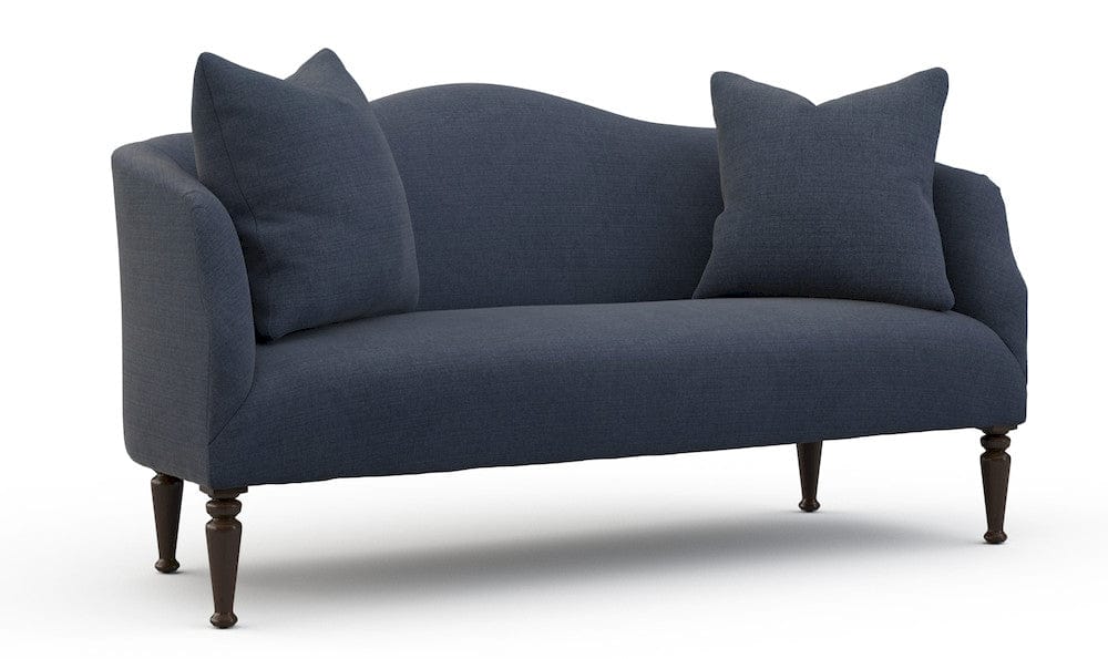 Lillian August - Stevie Settee in Cristo-Blue - LA5105L-Cristo-Blue view 1