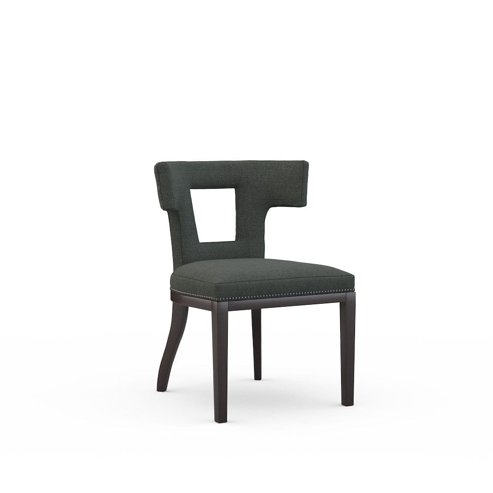 Lillian August - Thanos Chair in Cristo-Charcoal - LA3107AC-Cristo-Charcoal view 1