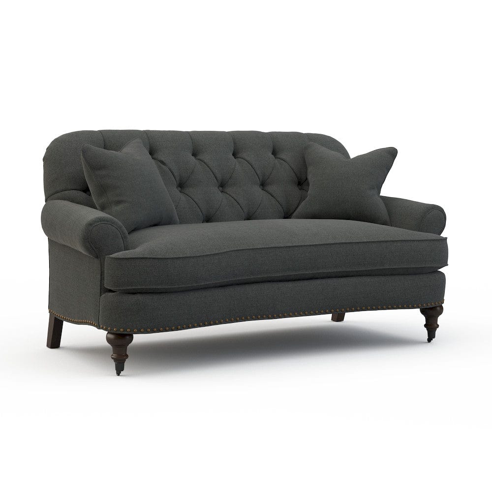 Lillian August - Wyatt Sofa in Cristo-Charcoal - LA7012S-Cristo-Charcoal view 1