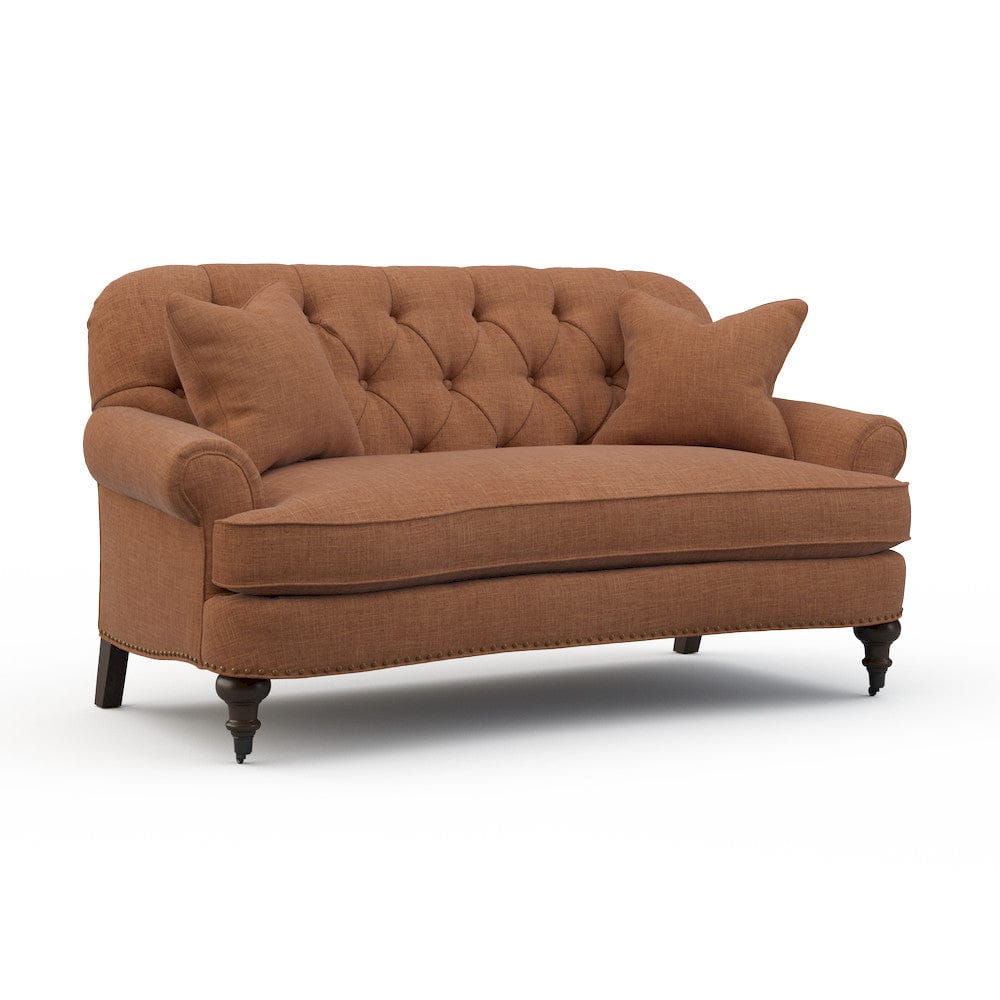 Lillian August - Wyatt Sofa in Crystal-Orange - LA7012S-Crystal-Orange view 1