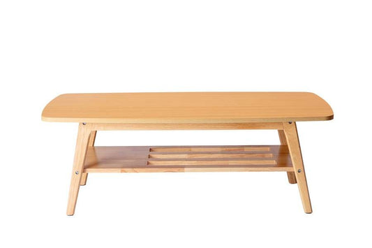 Lilola Home - Bahamas Natural Light Oak Coffee Table - 98873 veiw 2