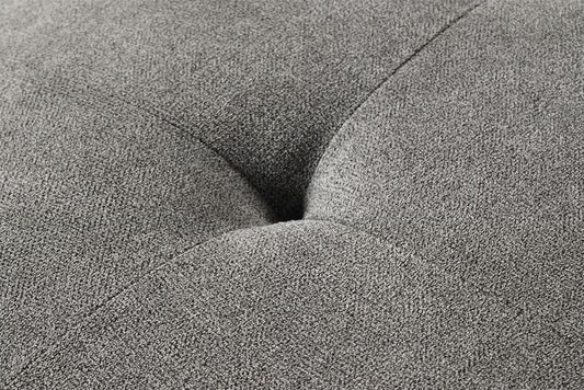 Lilola Home - Callaway 34.5inW Gray Chenille Chair with Throw Pillow-89114-C veiw 2