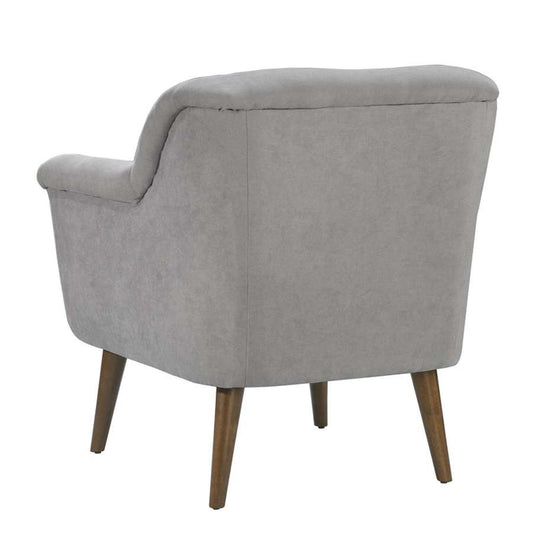 Lilola Home - Shelby Steel Gray Woven Fabric Oversized Armchair - 88867MG veiw 2