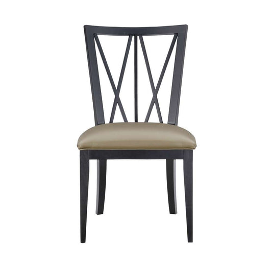 Linon Home Decor - Bailey Chair Black (Set of 2) - CH283BLK02ASU veiw 2