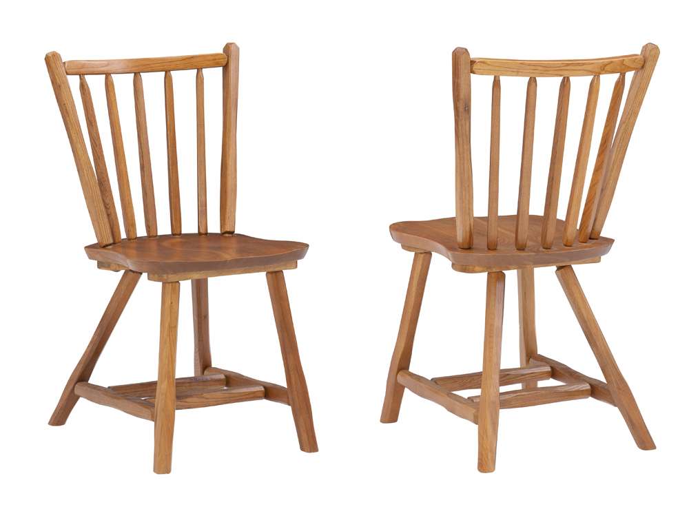 Linon Home Decor - Bazel Side Chair (Set of 2) - CH175NAT02 veiw 6