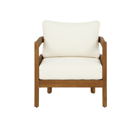 Linon Home Decor - Breton Outdoor Brown Club Chair - ODNH13BRN01U view 2