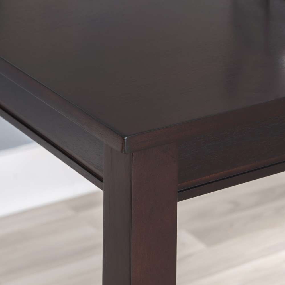 Linon Home Decor - Claridge 36 Inch Counter Height Pub Table, Walnut - CPT101WAL0TU view 5