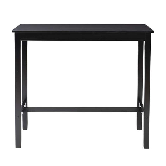 Linon Home Decor - Claridge 42 Inch Bar Height Pub Table, Black - BPT103BLK01U veiw 2