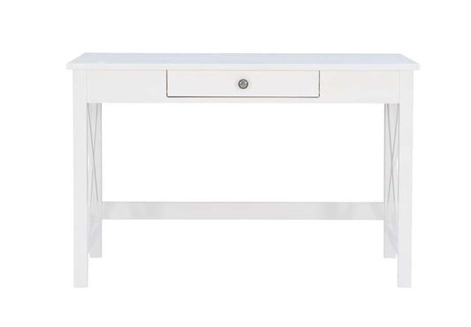 Linon Home Decor - Davis Antique White Laptop Desk - DV69AWHT01U veiw 2