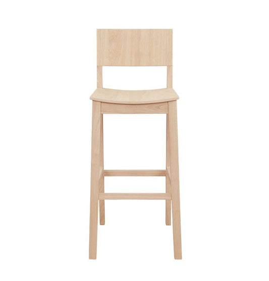Linon Home Decor - Devin Bar Stool Unfinished (Set of 2) - BS279UNF02KD view 2
