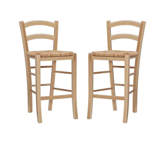 Linon Home Decor - Emilo Counter Stool Natural (Set of 2) - CS277NAT02ASU veiw 2