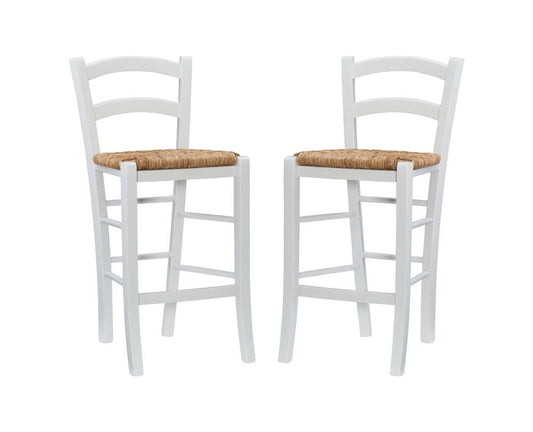 Linon Home Decor - Emilo Counter Stool White (Set of 2) - CS277WHT02ASU veiw 2