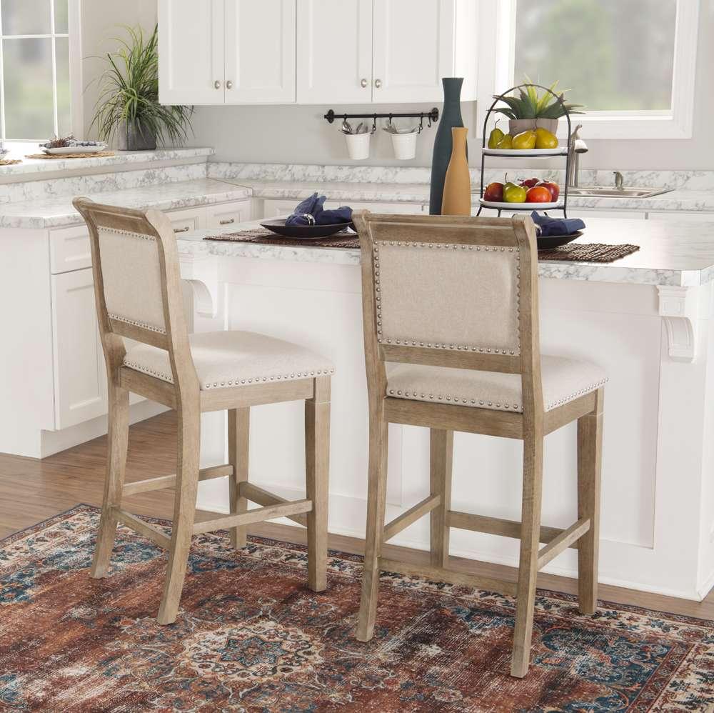 Linon Home Decor - Emmy 26 In Natural Counter Stool - CS236NAT01U veiw 6