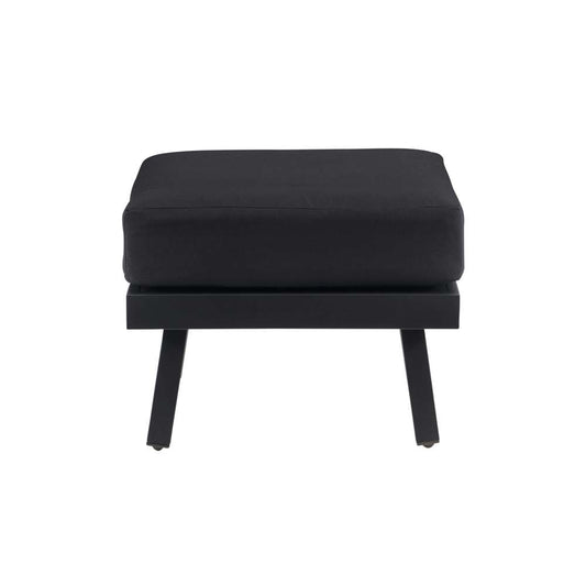 Linon Home Decor - Holland Black Ottoman - HL023BLK01U veiw 2