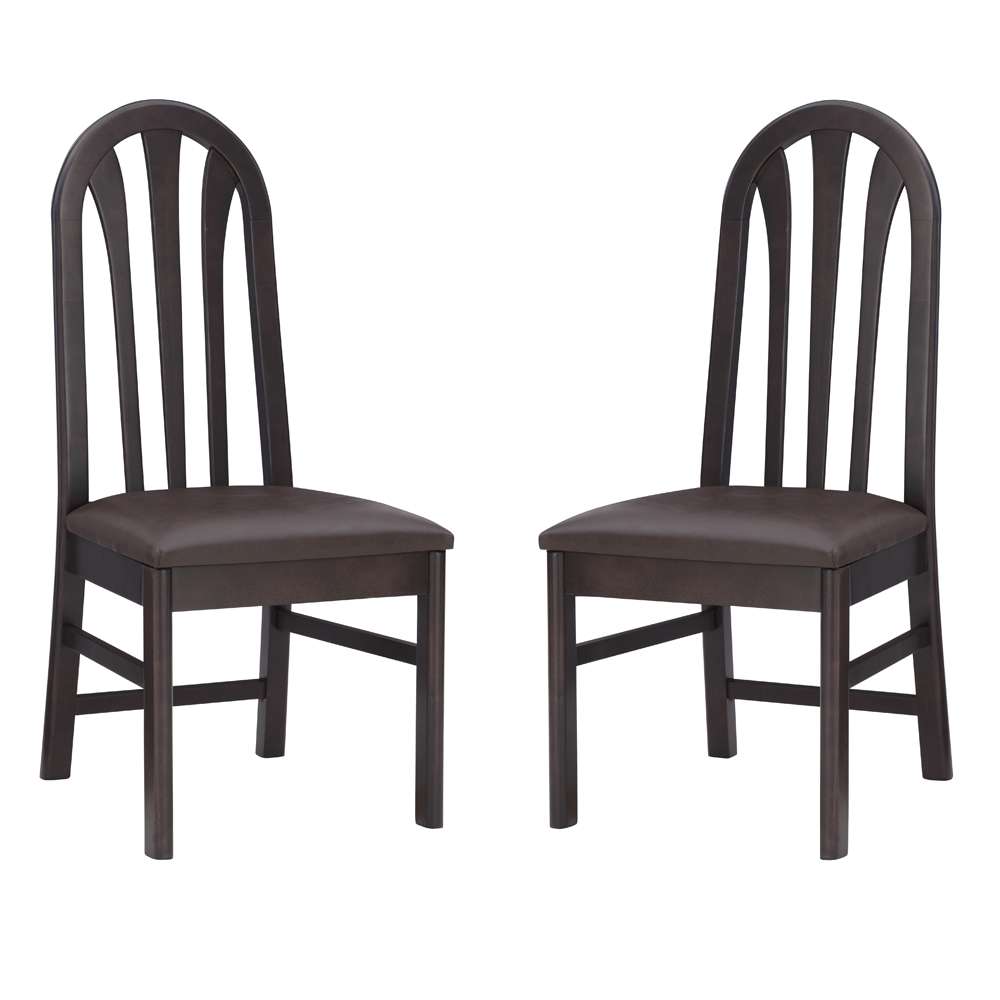 Linon Home Decor - Jesper Side Chair Brown (Set of 2) - CH291BRN02ASU veiw 6
